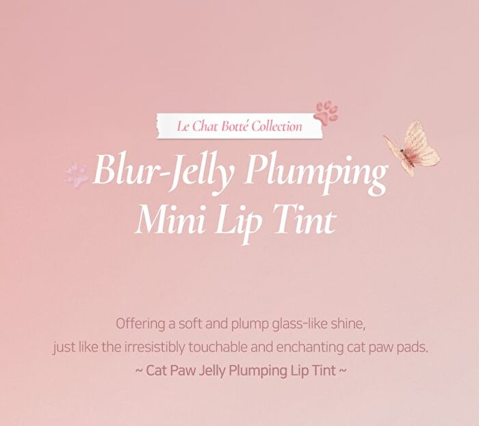 Blur-Jelly Plumping Mini Lip Tint Le Chat Botté Collection - 7 Colors - #774 Nutty Gelée