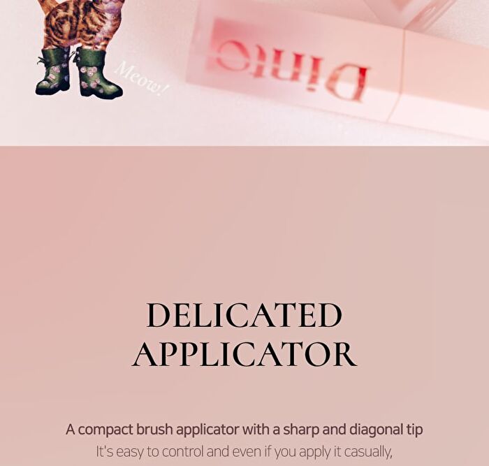 Blur-Jelly Plumping Mini Lip Tint Le Chat Botté Collection - 7 Colors - #776 Muhly Gelée