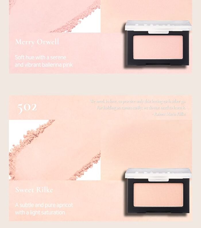 All that Moments Blur-Finish Blusher - 10 Colors - #505 Blushed Nietzsche