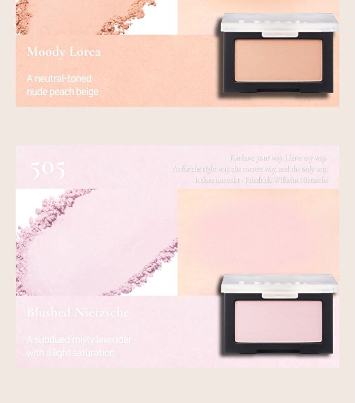 All that Moments Blur-Finish Blusher - 10 Colors - #509 Naked Hathorne