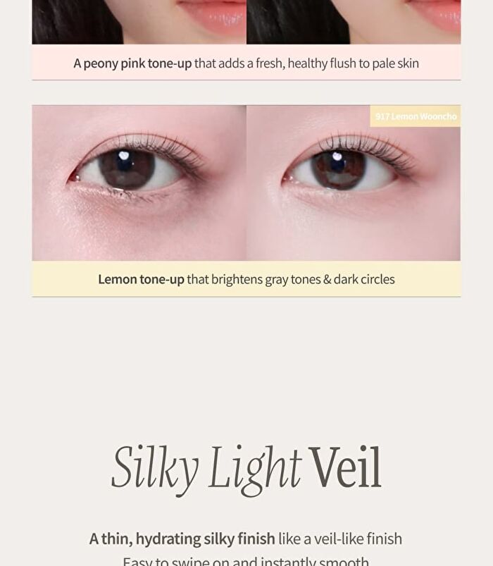 Wooncho Light-Veil Color Corrector - 3 Colors - #914 Lilac Wooncho