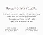 Blur-Glowy Wooncho Cushion - 3 Colors - #941 Pure Wooncho