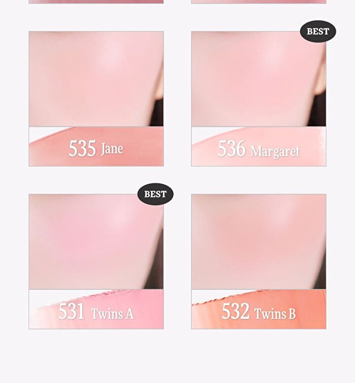 Be My Wendy Marshmallow & Melting Blusher Peter & Wendy Collection - 10 Colors - #535 Jane