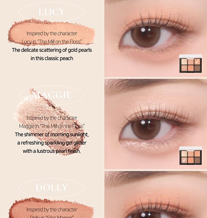 Blur-Finish Shadow - 5 Types - #702 Zelda Fitzgerald