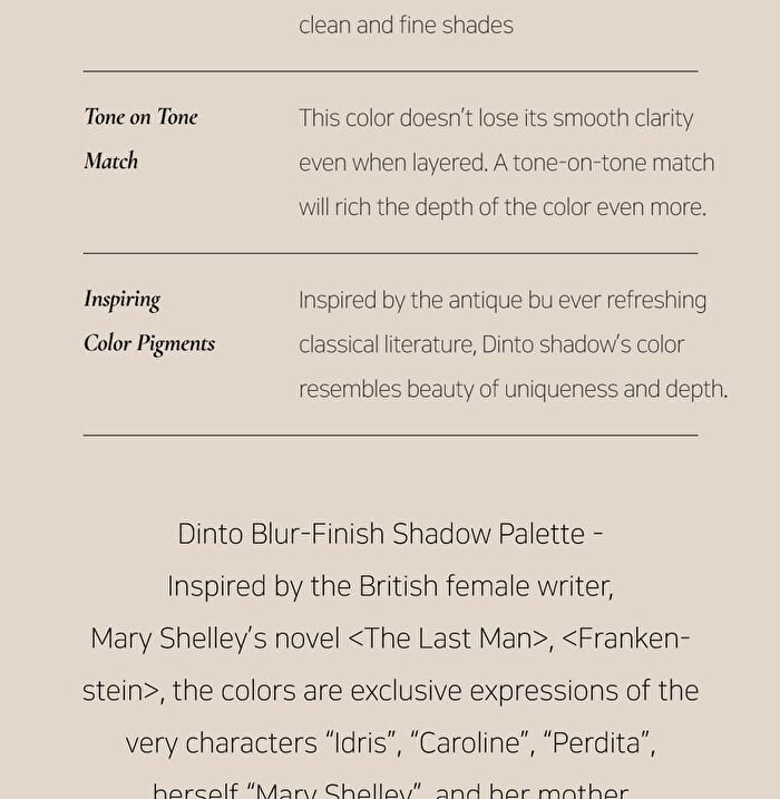Blur-Finish Shadow - 5 Types - #702 Zelda Fitzgerald