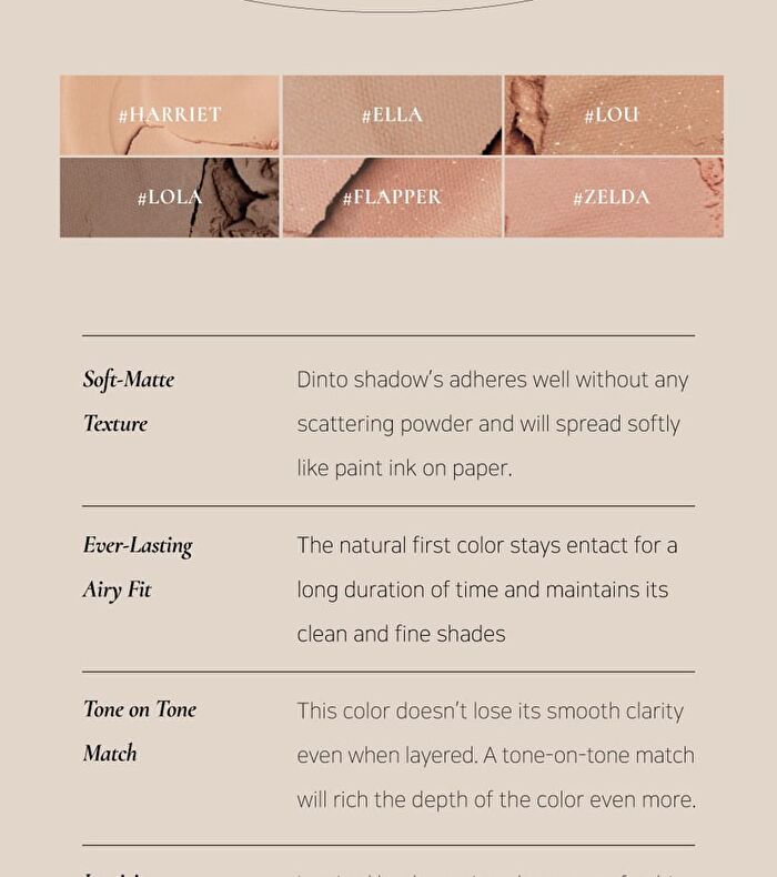 Blur-Finish Shadow - 5 Types - #705 Mary Shelley