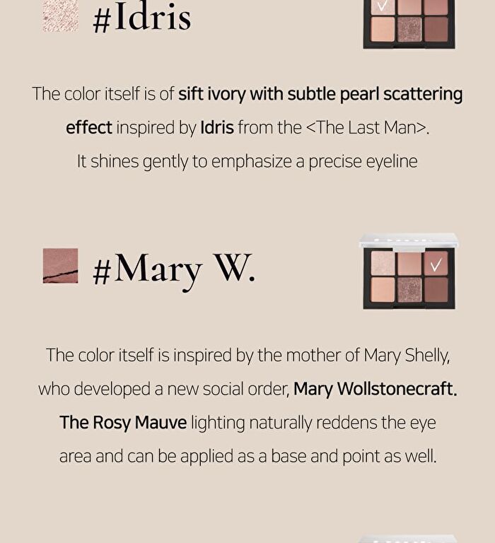 Blur-Finish Shadow - 5 Types - #706 George Eliot