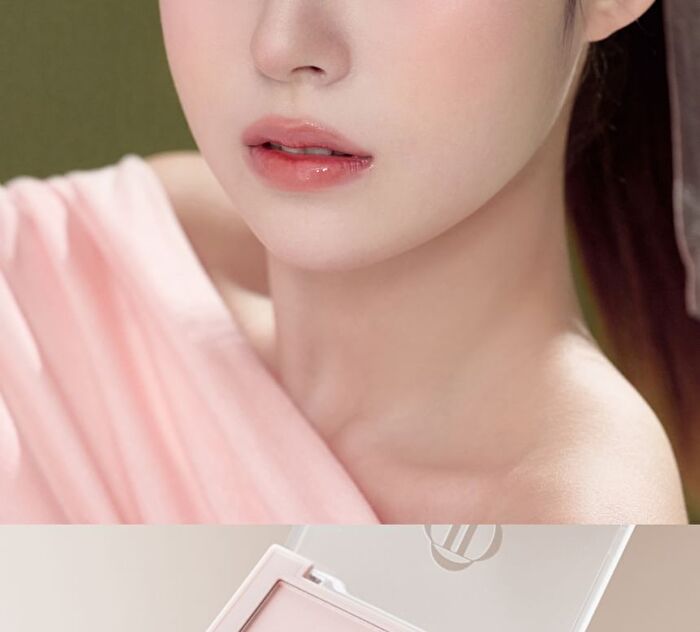 Cheek & Eye Multi-Use Palette Le Chat Botté Collection - 3 Colors - #764 Peach Chat