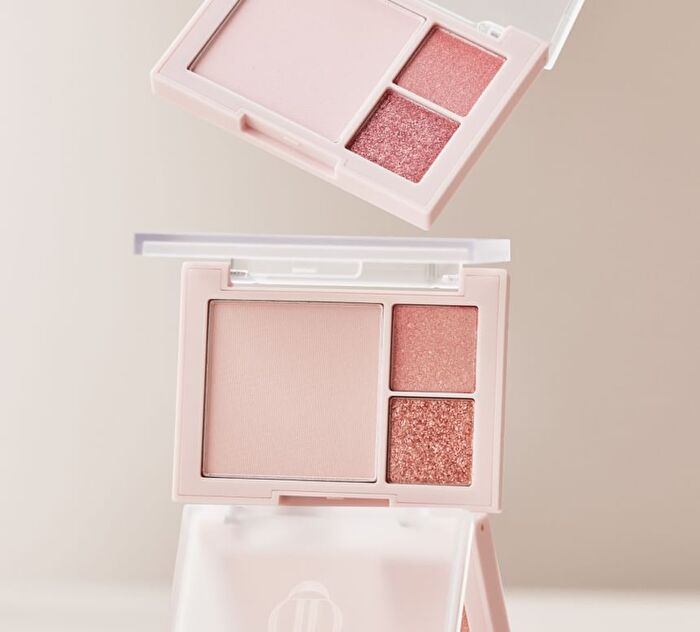 Cheek & Eye Multi-Use Palette Le Chat Botté Collection - 3 Colors - #764 Peach Chat