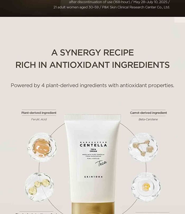 SKIN1004 Madagascar Centella Teca Cream - 75ml