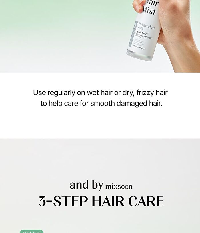 mixsoon and by mixsoon Intensive Silk Hair Mist - 100ml