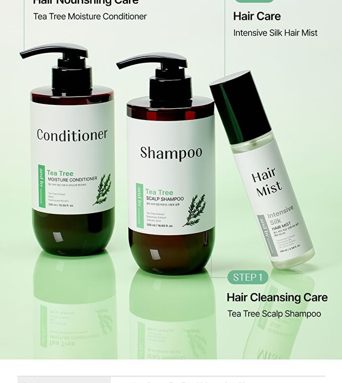 mixsoon and by mixsoon Tea Tree Moisture Conditioner - 500ml