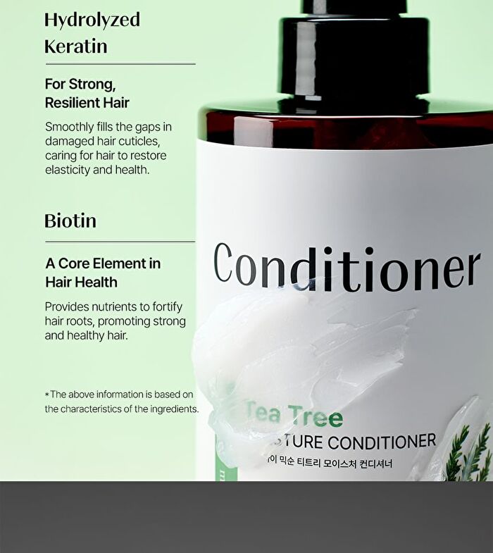mixsoon and by mixsoon Tea Tree Moisture Conditioner - 500ml