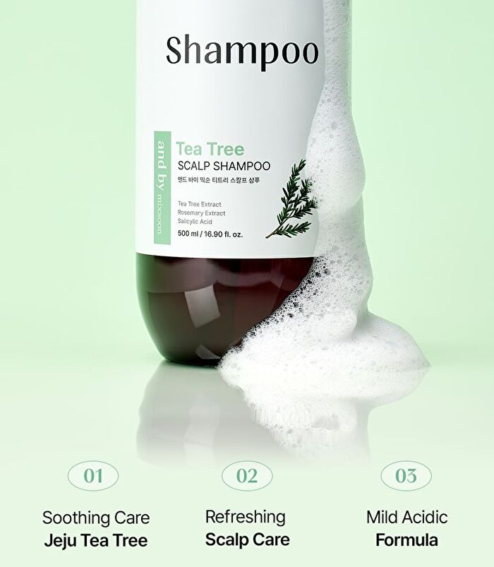 mixsoon and by mixsoon Tea Tree Scalp Shampoo - 500ml