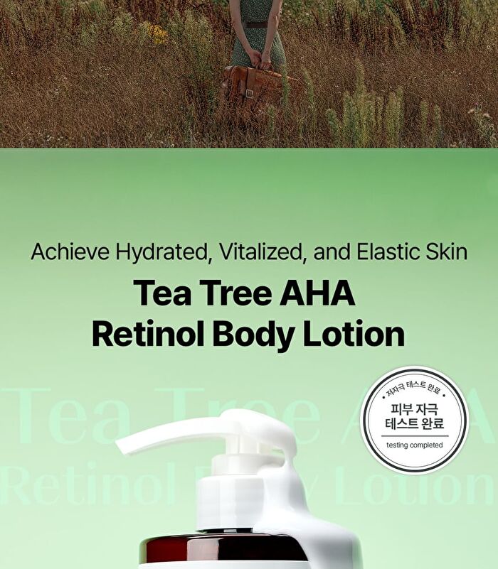mixsoon and by mixsoon Tea Tree AHA Retinol Body Lotion - 500ml