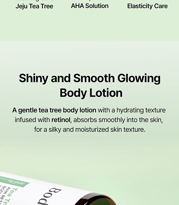 mixsoon and by mixsoon Tea Tree AHA Retinol Body Lotion - 500ml