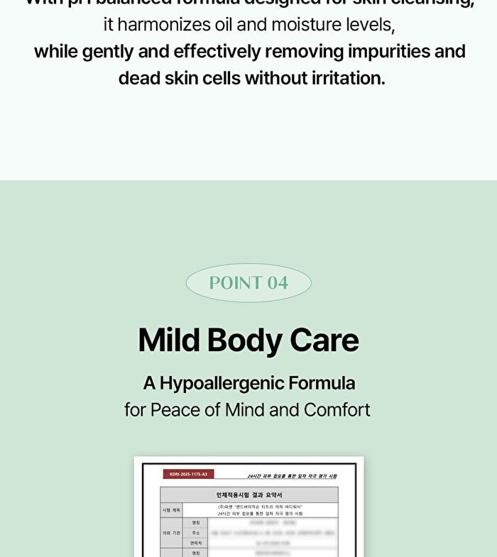 mixsoon and by mixsoon Tea Tree AHA Body Wash - 500ml
