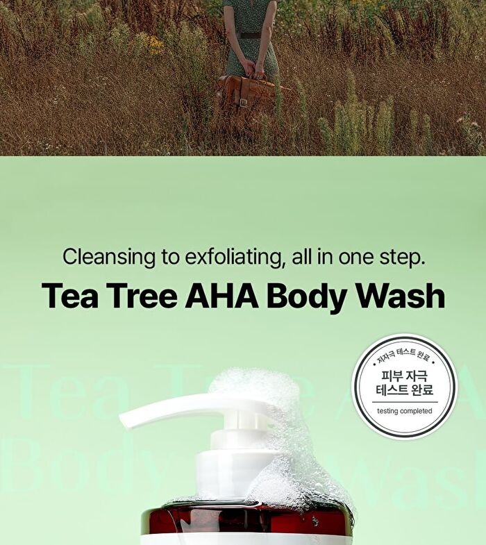 mixsoon and by mixsoon Tea Tree AHA Body Wash - 500ml