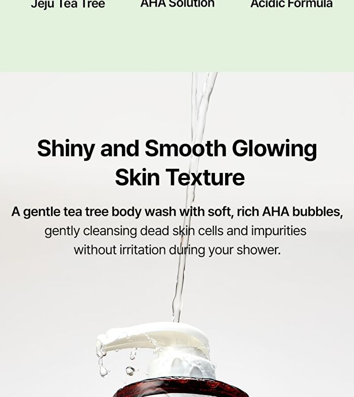 mixsoon and by mixsoon Tea Tree AHA Body Wash - 500ml
