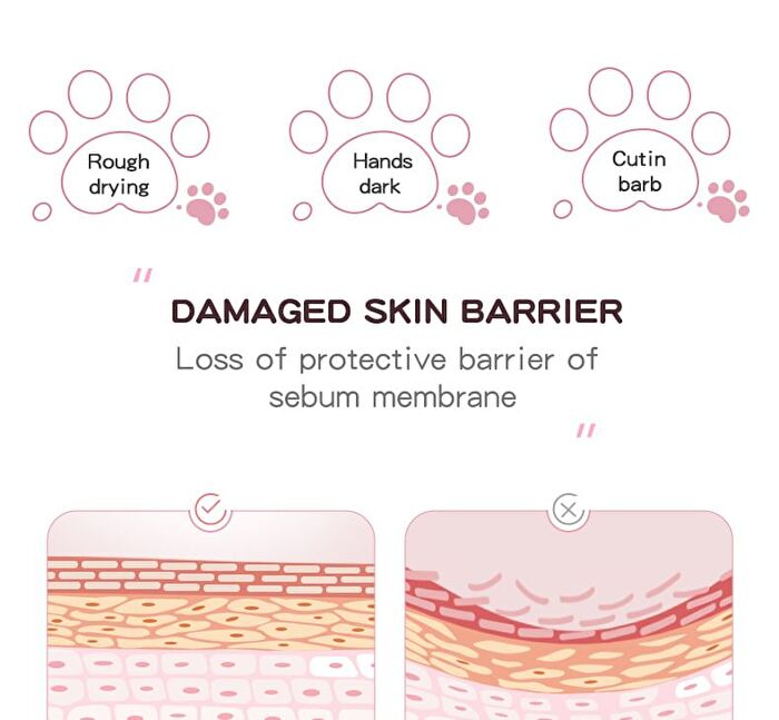 Sadoer Tender Skin Nourish Cat Claw Hand Mask - 35g