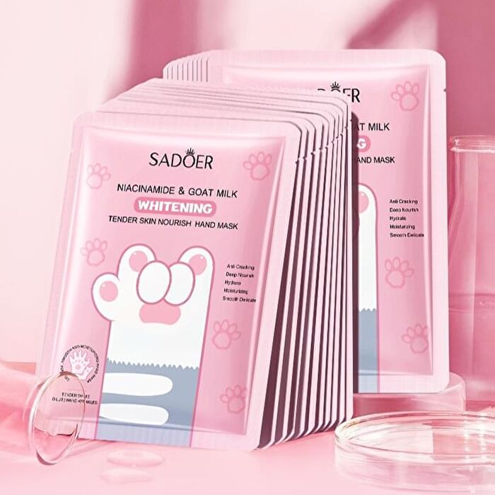 Sadoer Tender Skin Nourish Cat Claw Hand Mask - 35g