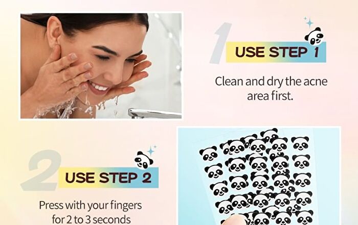 Sadoer Panda Hydrocolloid Acne Patch - 40pcs