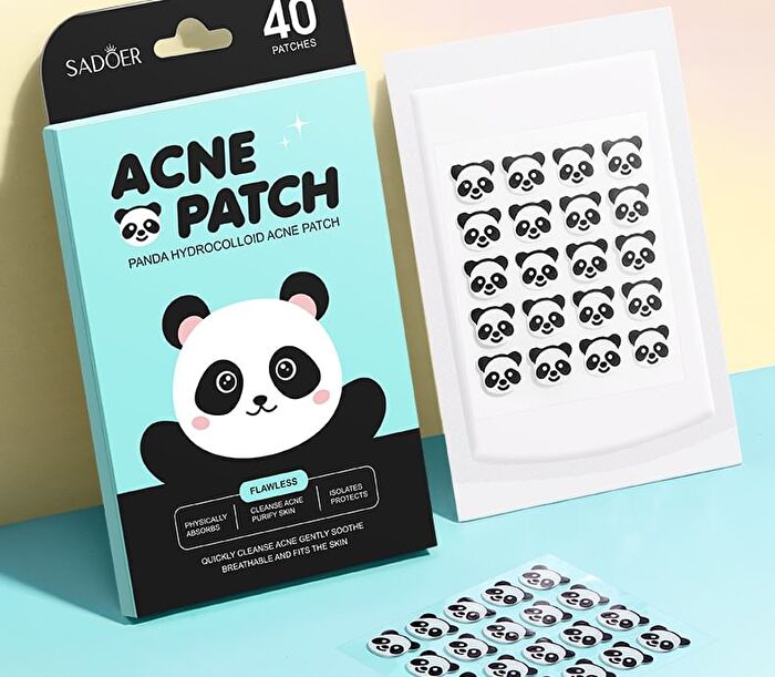 Sadoer Panda Hydrocolloid Acne Patch - 40pcs
