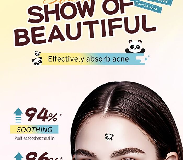 Sadoer Panda Hydrocolloid Acne Patch - 40pcs