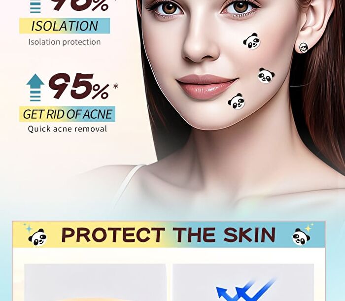 Sadoer Panda Hydrocolloid Acne Patch - 40pcs