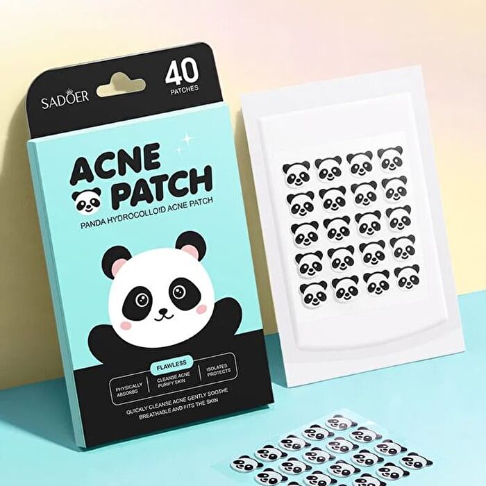 Sadoer Panda Hydrocolloid Acne Patch - 40pcs