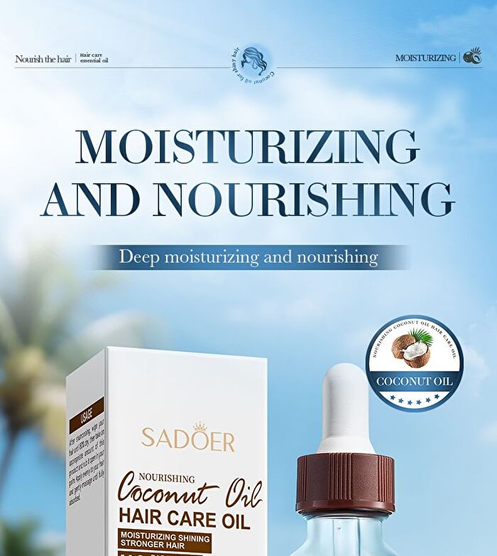 Sadoer Coconut Oil Nourishing Hair Oil - 60ml