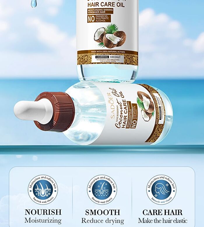Sadoer Coconut Oil Nourishing Hair Oil - 60ml