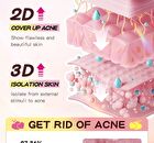 Sadoer Colored Bear Butterfly Star Acne Patch - 48pcs
