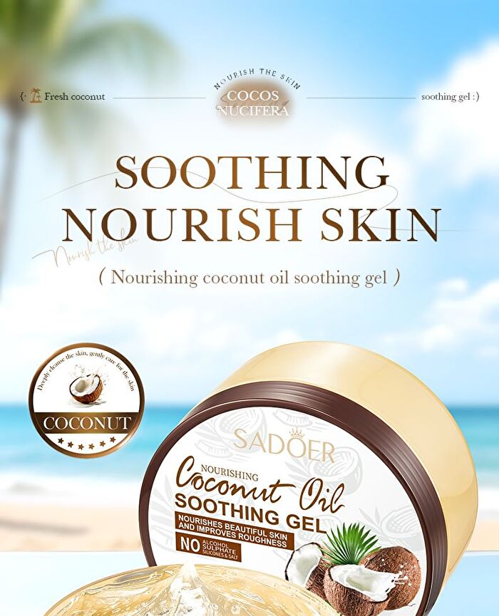 Sadoer Nourishing Coconut Oil Soothing Gel - 300g
