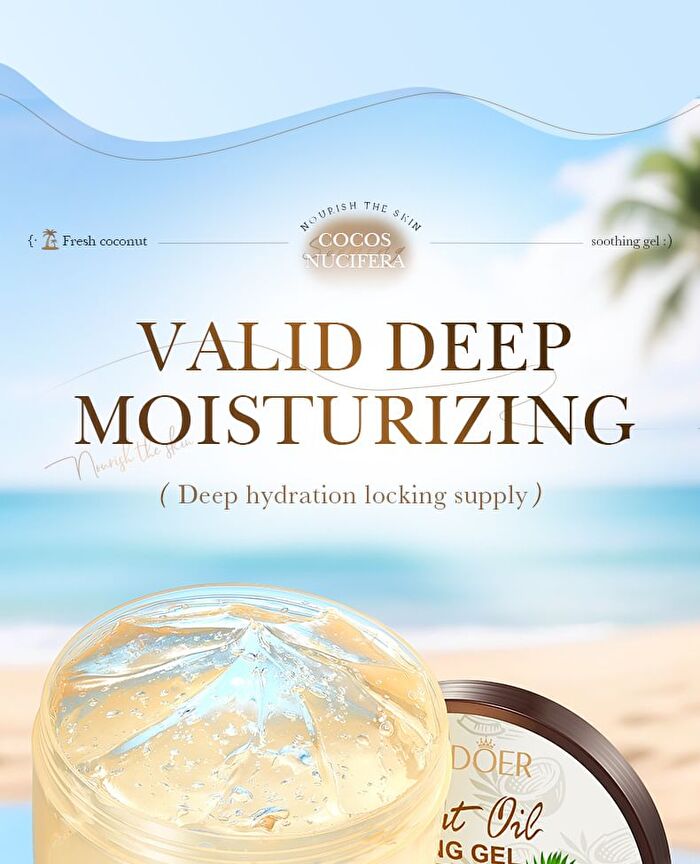 Sadoer Nourishing Coconut Oil Soothing Gel - 300g