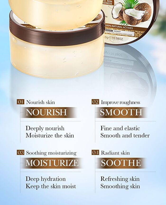 Sadoer Nourishing Coconut Oil Soothing Gel - 300g