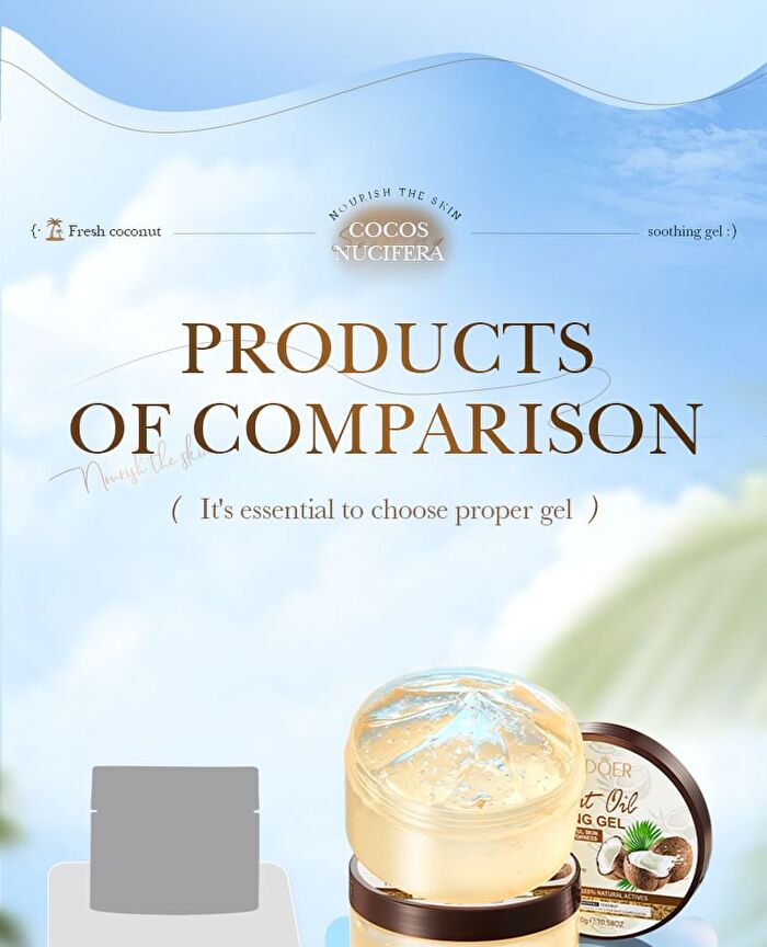 Sadoer Nourishing Coconut Oil Soothing Gel - 300g