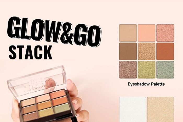 Multi-Layer Glow & Go Stack Facial Makeup Palette  - 2 Types - 01 - (10g + 8g + 9.5g)