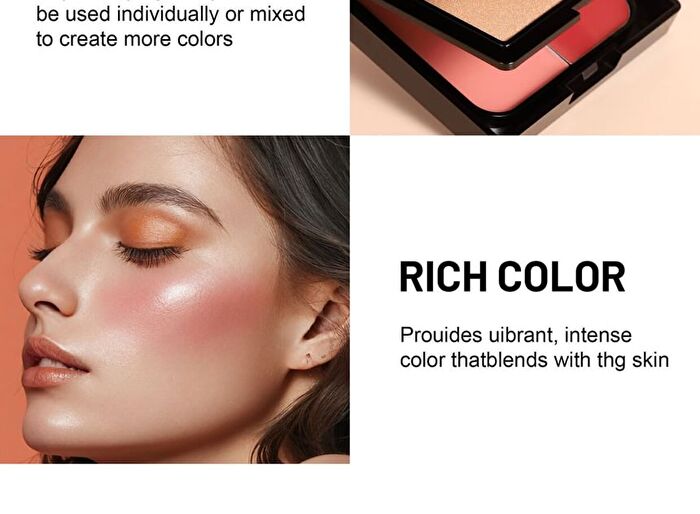 Multi-Layer Glow & Go Stack Facial Makeup Palette  - 2 Types - 01 - (10g + 8g + 9.5g)