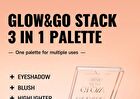 Multi-Layer Glow & Go Stack Facial Makeup Palette  - 2 Types - 01 - (10g + 8g + 9.5g)
