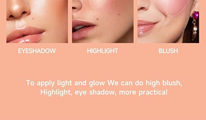 Multi-Layer Glow & Go Stack Facial Makeup Palette  - 2 Types - 01 - (10g + 8g + 9.5g)