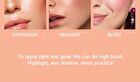 Multi-Layer Glow & Go Stack Facial Makeup Palette  - 2 Types - 01 - (10g + 8g + 9.5g)