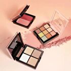 Multi-Layer Glow & Go Stack Facial Makeup Palette  - 2 Types - 01 - (10g + 8g + 9.5g)