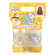 Kose Opanchu Bioliss Pure Retouch Silky Straight Shampoo & Conditioner Set - 480ml x 2