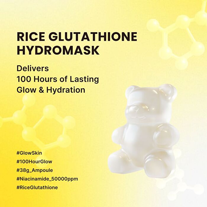 Rice Glutathione Hydromask Set - 38g x 4 sheets