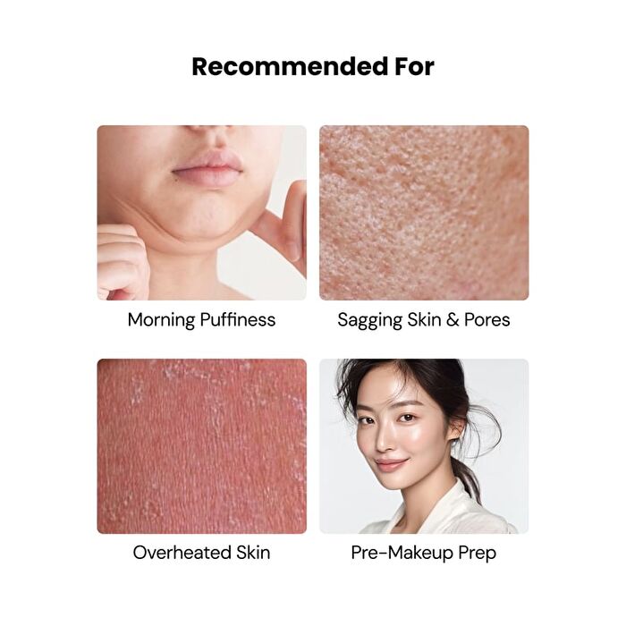 Red Bean Panthenol Coolfit Gelfting Mask Set - 33g x 4 sheets