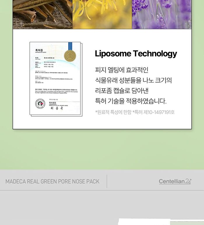 Madeca Real Green Pore Nose Pack - 5 sets
