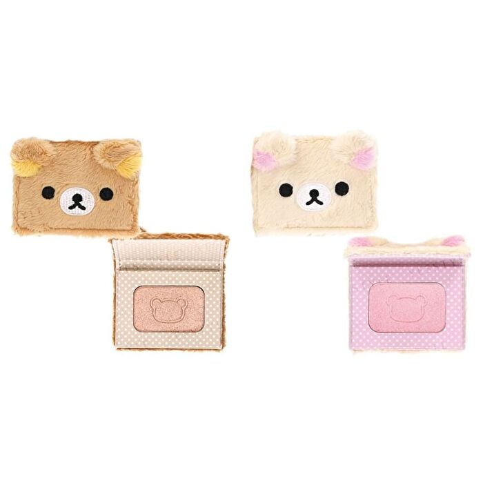 Rilakkuma Fluffy Compact Highlighter - 1 pc - Random Style
