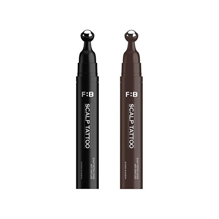 Scalp Tattoo - 2 Colors - #Brown