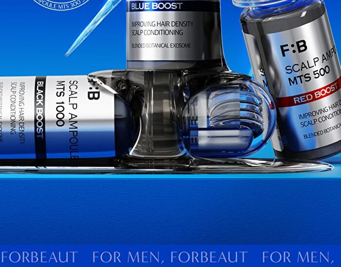 Scalp Ampoule MTS 1000 Black Boost - 10ml
